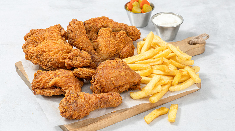 Whole Broasted Chicken 